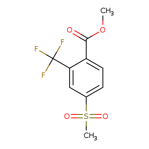 Methyl 4-methanesulfonyl-2-(trifluoromethyl)benzoate