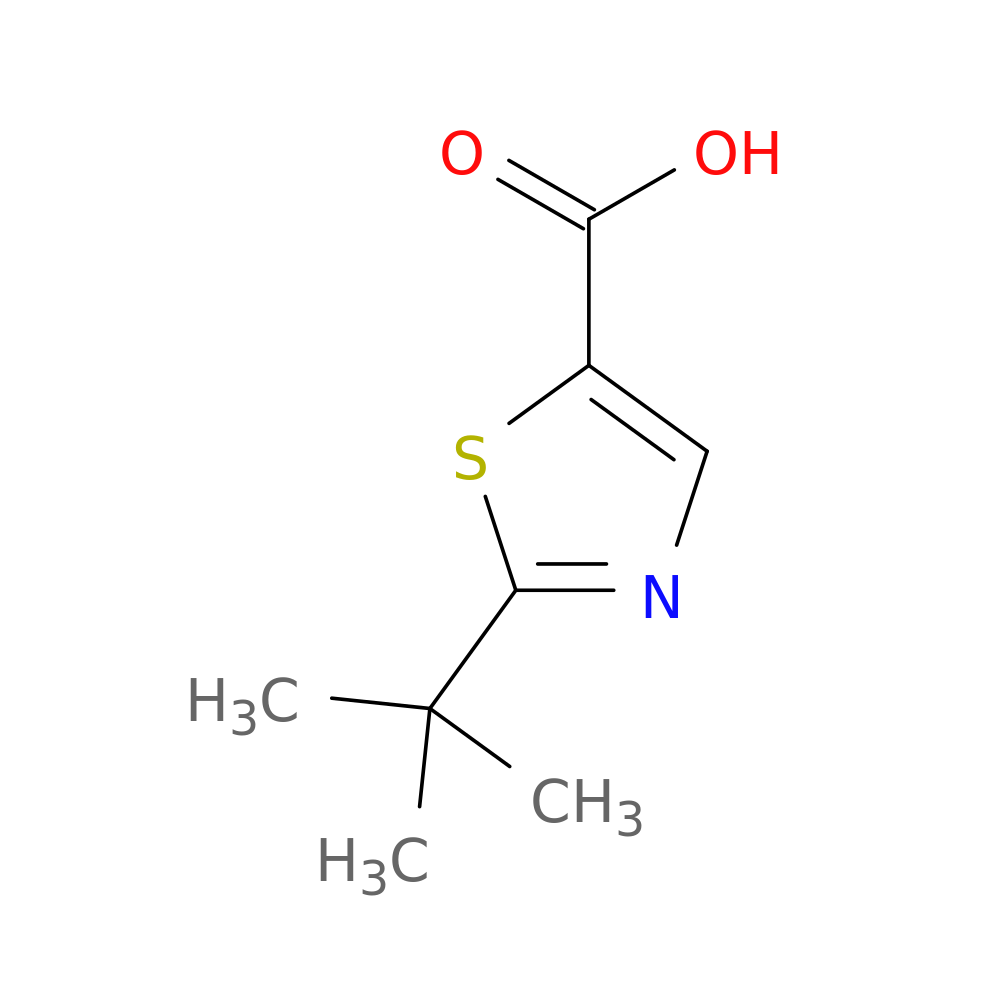 2-(1,1-Dimethylethyl)-5-thiazolecarboxylic acid
