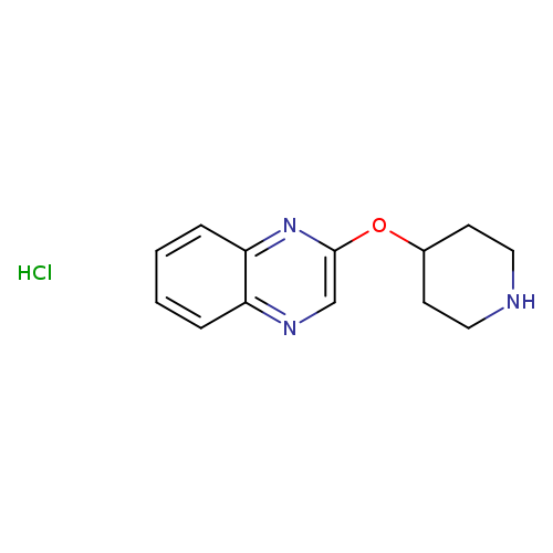 2-(piperidin-4-yloxy)quinoxaline hydrochloride