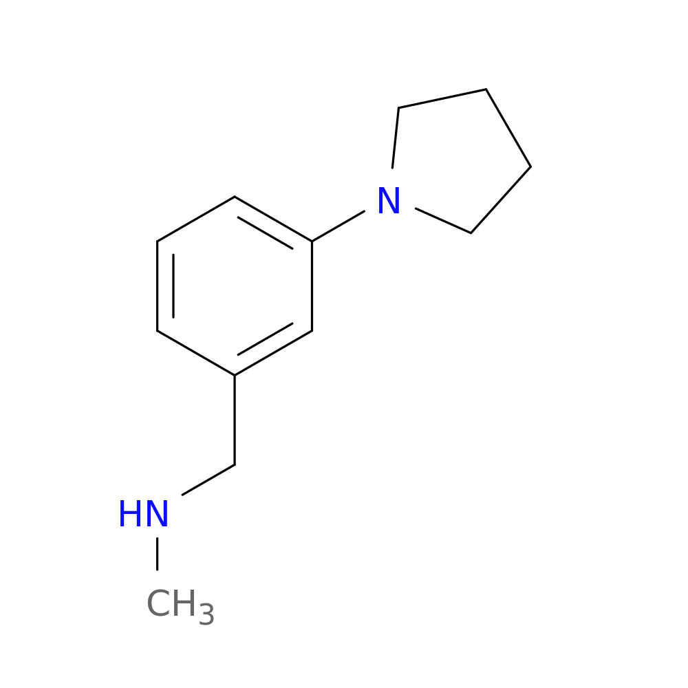 N-Methyl-n-(3-pyrrolidin-1-ylbenzyl)amine