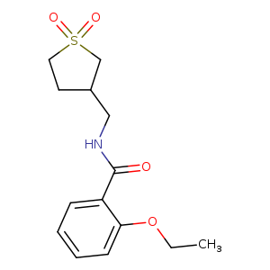 N-[(1,1-dioxo-1lambda6-thiolan-3-yl)methyl]-2-ethoxybenzamide