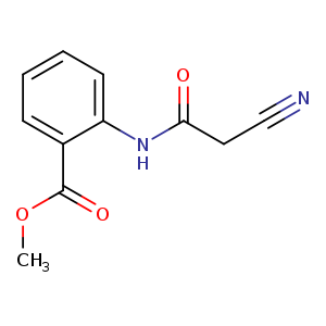 Methyl 2-(2-cyanoacetamido)benzoate