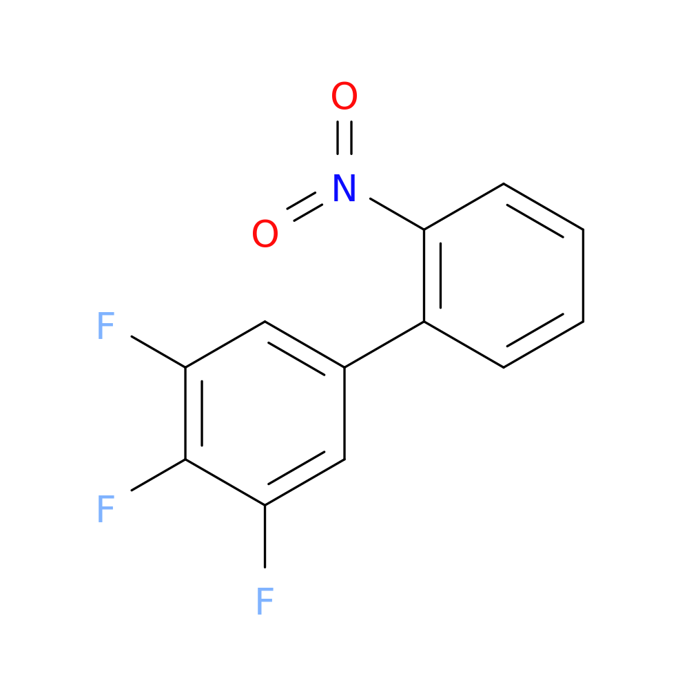 3′,4′,5′-Trifluoro-2-nitro-1,1′-biphenyl