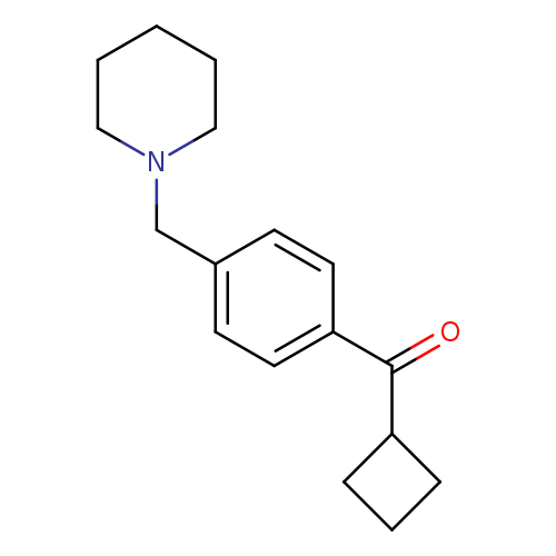 Cyclobutyl 4-(piperidinomethyl)phenyl ketone