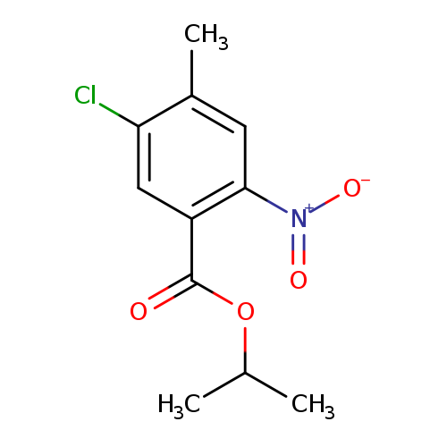 5 - chloro-4 - methyl-2- nitro - benzoic acidisopropyl ester