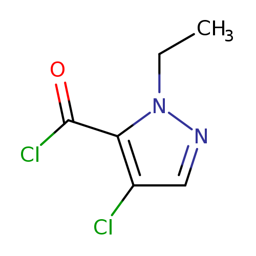 4-Chloro-1-ethyl-1h-pyrazole-5-carbonyl chloride