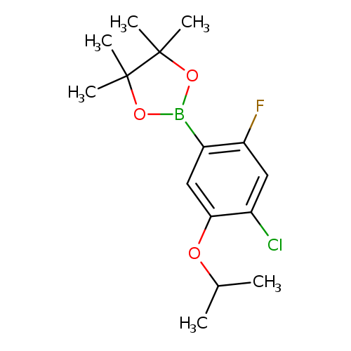 1,3,2-Dioxaborolane, 2-[4-chloro-2-fluoro-5-(1-methylethoxy)phenyl]-4,4,5,5-tetramethyl-