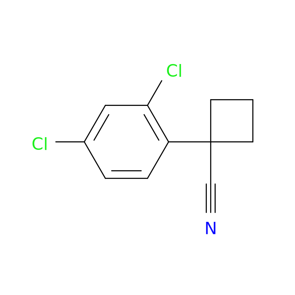 1-(2，4-dichlorophenyl)cyclobutane-1-carbonitrile