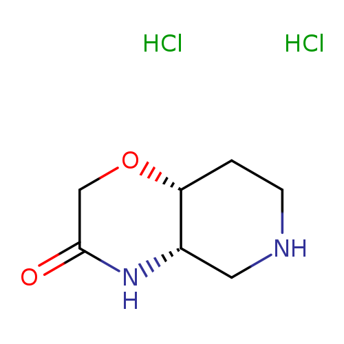 Rac-(4as,8ar)-hexahydro-2h-pyrido[4,3-b][1,4]oxazin-3(4h)-one dihydrochloride