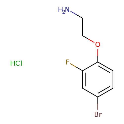 2-(4-bromo-2-fluorophenoxy)ethan-1-aminehydrochloride