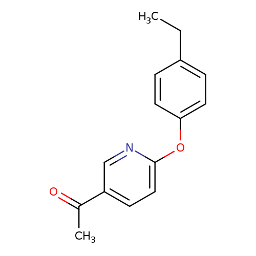 5-Acetyl-2-(4-ethylphenoxy) pyridine