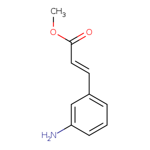 2-Propenoic acid, 3-(3-aminophenyl)-, methyl ester, (2E)-