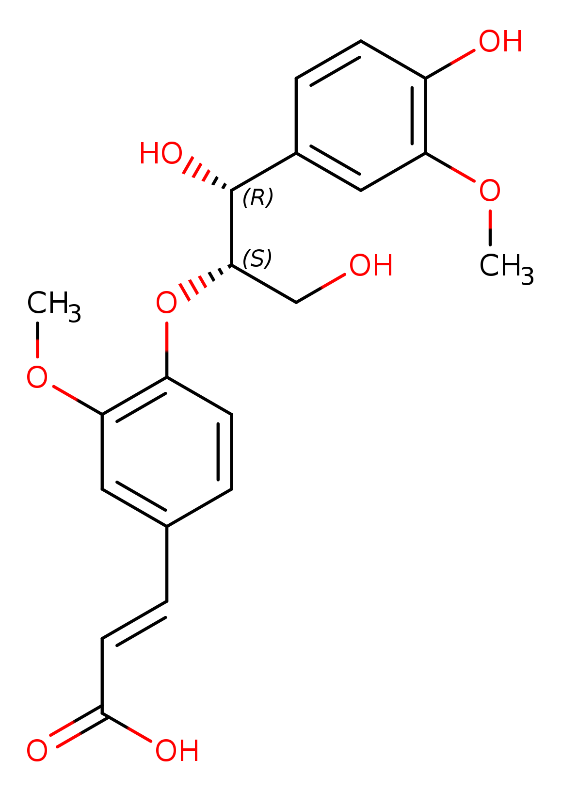 Erythro-guaiacylglycerol-β-ferulic acid ether