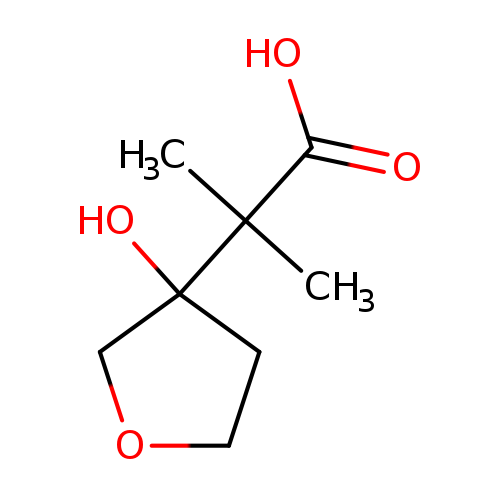 2-(3-HYDROXYOXOLAN-3-YL)-2-METHYLPROPANOIC ACID