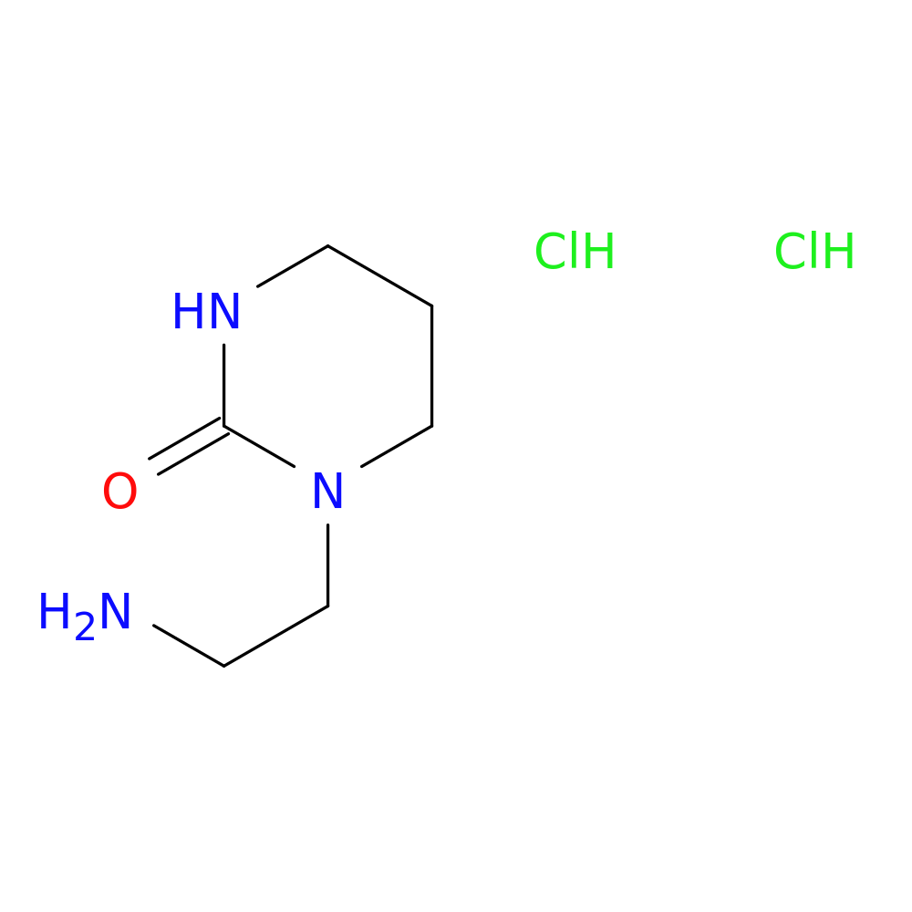 1-(2-aminoethyl)-1,3-diazinan-2-one dihydrochloride