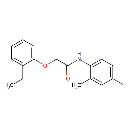 2-(2-ethylphenoxy)-N-(4-iodo-2-methylphenyl)acetamide