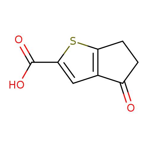 4-oxo-5,6-dihydro-4H-cyclopenta[b]thiophene-2-carboxylic acid