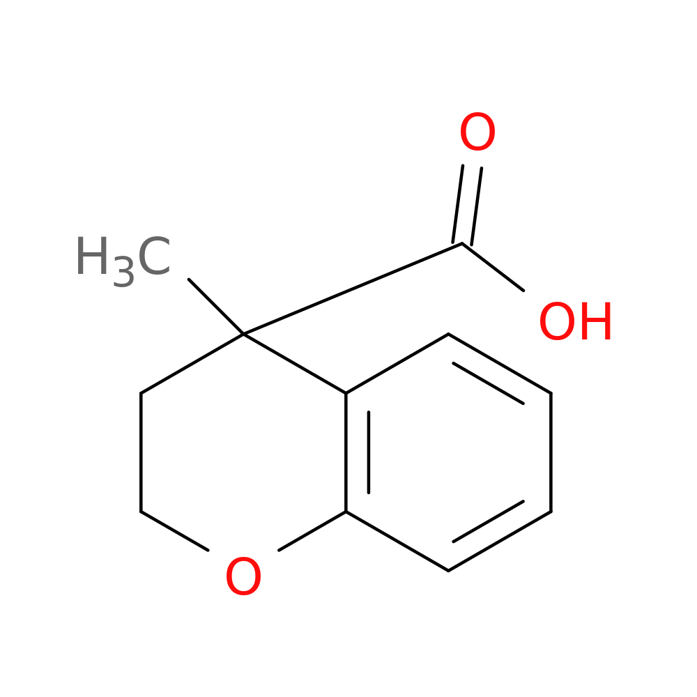 4-Methyl-3,4-dihydro-2H-1-benzopyran-4-carboxylic acid