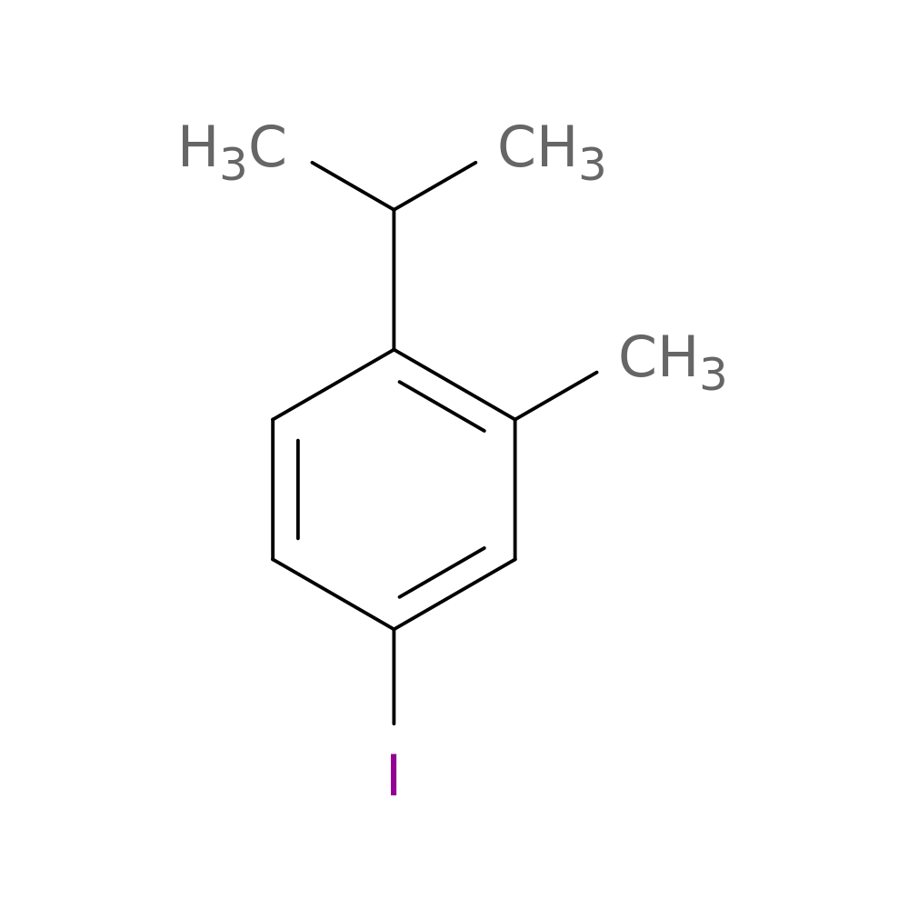 4-iodo-2-methyl-1-(propan-2-yl)benzene