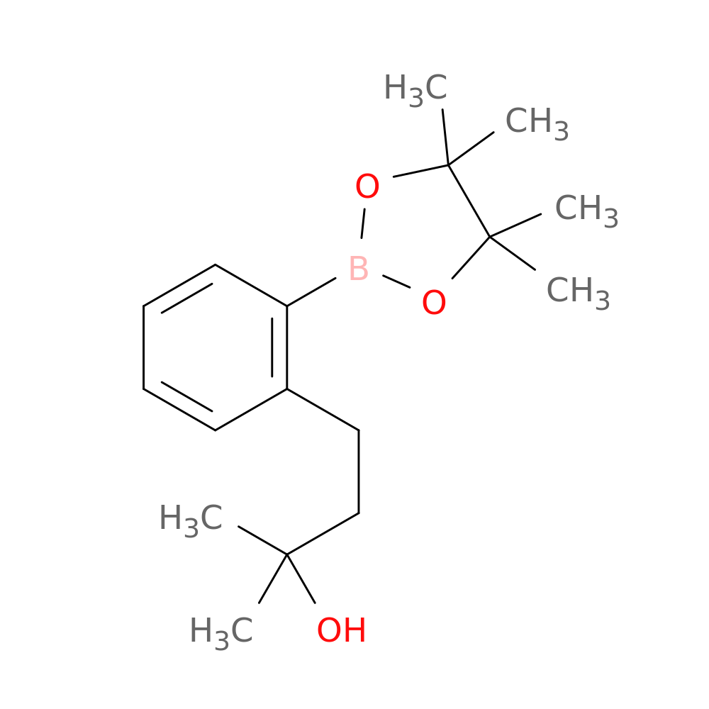 2-Methyl-4-(2-(4,4,5,5-Tetramethyl-1,3,2-Dioxaborolan-2-Yl)Phenyl)Butan-2-Ol