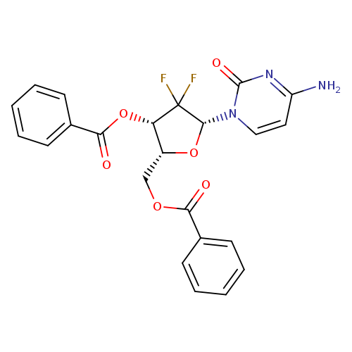 1'-Epi Gemcitabine 3',5'-Dibenzoate