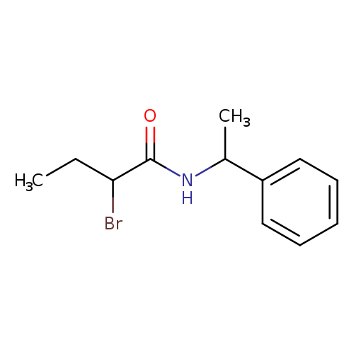 2-bromo-N-(1-phenylethyl)butanamide
