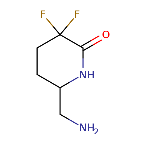 6-(aminomethyl)-3,3-difluoropiperidin-2-one