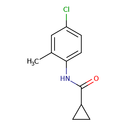 N-(4-chloro-2-methylphenyl)cyclopropanecarboxamide