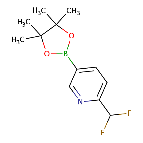 2-(difluoromethyl)-5-(4,4,5,5-tetramethyl-1,3,2-dioxaborolan-2-yl)pyridine