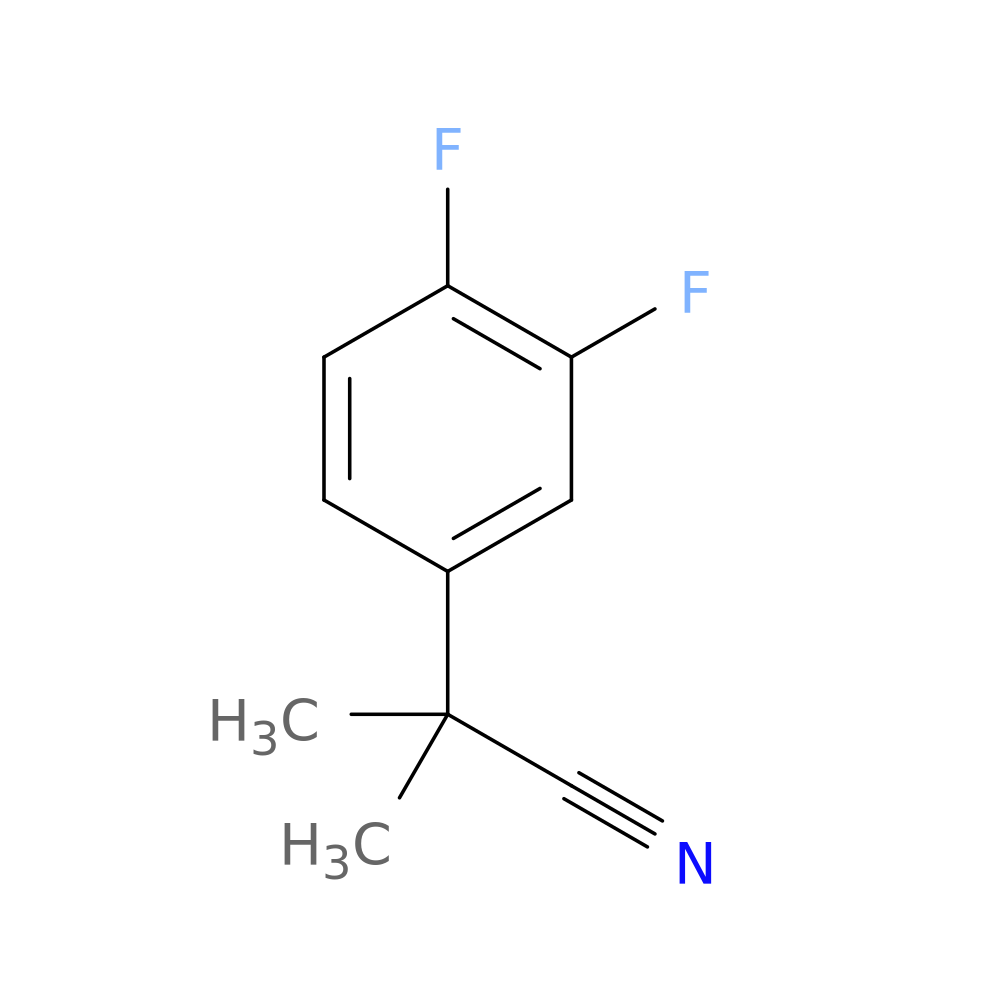2-(3,4-Difluorophenyl)-2-methylpropanenitrile