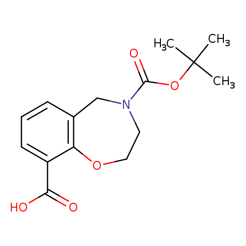 4-[(tert-butoxy)carbonyl]-2,3,4,5-tetrahydro-1,4-benzoxazepine-9-carboxylic acid