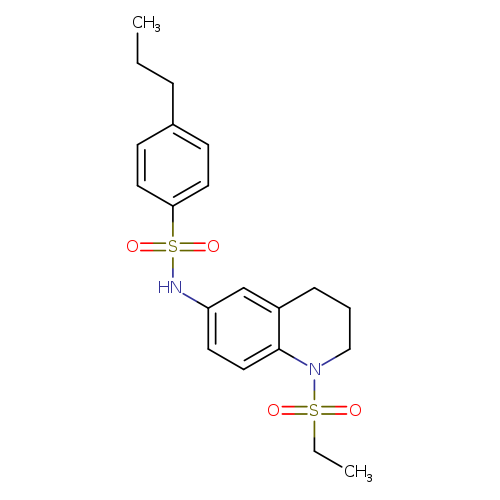 N-[1-(ethanesulfonyl)-1,2,3,4-tetrahydroquinolin-6-yl]-4-propylbenzene-1-sulfonamide