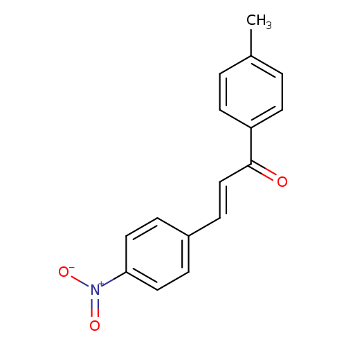 2-Propen-1-one, 1-(4-methylphenyl)-3-(4-nitrophenyl)-, (2E)-