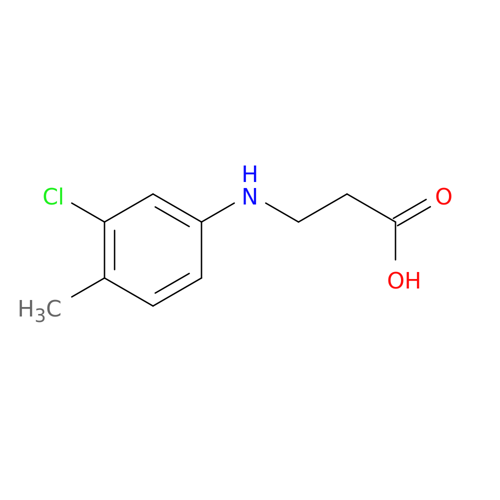3-[(3-chloro-4-methylphenyl)amino]propanoic acid