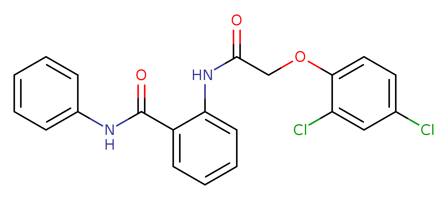 2-{[(2,4-dichlorophenoxy)acetyl]amino}-N-phenylbenzamide