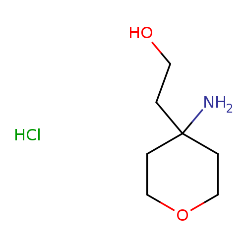 2-(4-aminooxan-4-yl)ethan-1-ol hydrochloride