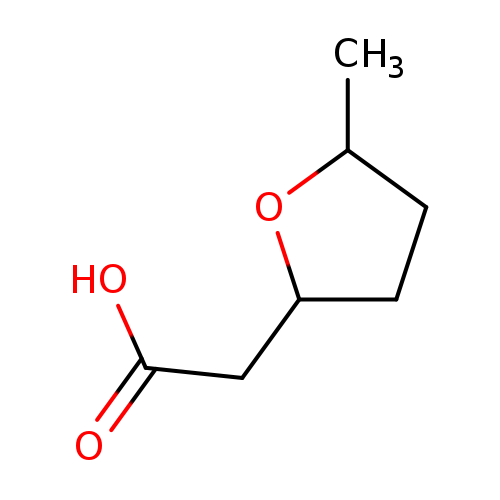 2-(5-methyloxolan-2-yl)acetic acid