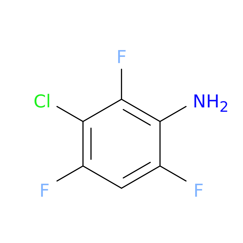 3-chloro-2,4,6-trifluoroaniline