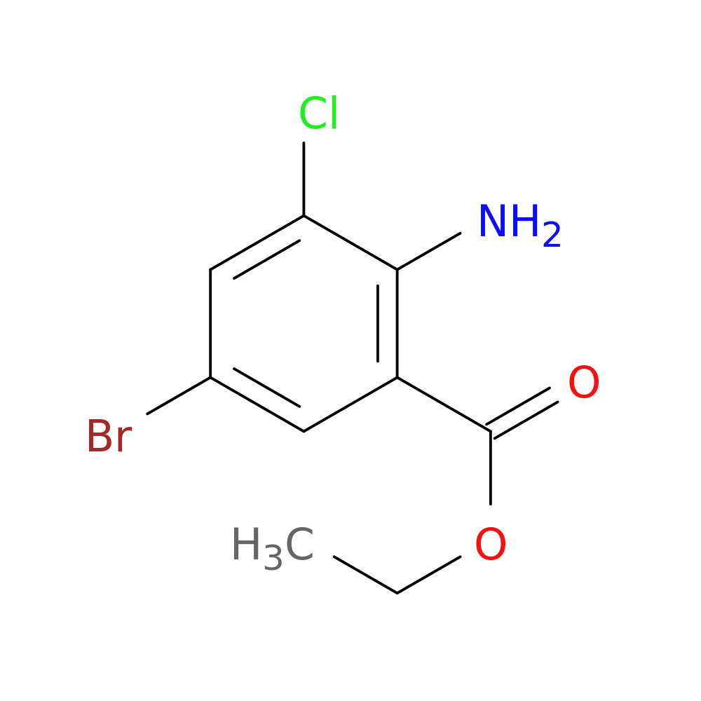 ethyl 2-amino-5-bromo-3-chlorobenzoate