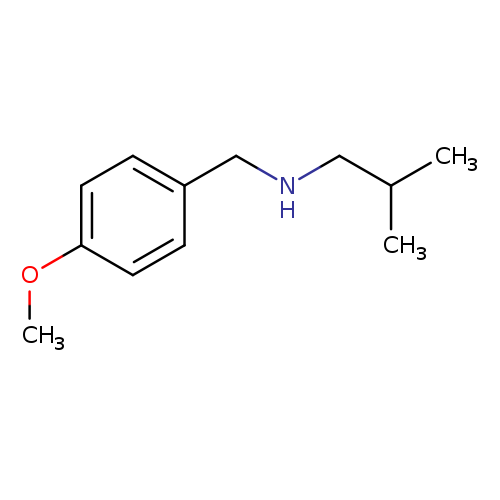 N-(4-methoxybenzyl)-2-methylpropan-1-amine
