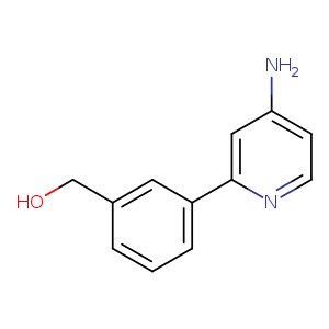4-Amino-2-(3-hydroxymethylphenyl)pyridine