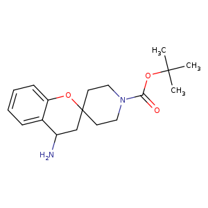Spiro[2H-1-benzopyran-2,4'-piperidine]-1'-carboxylic acid, 4-amino-3,4-dihydro-, 1,1-dimethylethyl ester