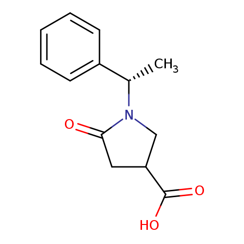 5-Oxo-1-((s)-1-phenylethyl)pyrrolidine-3-carboxylic acid