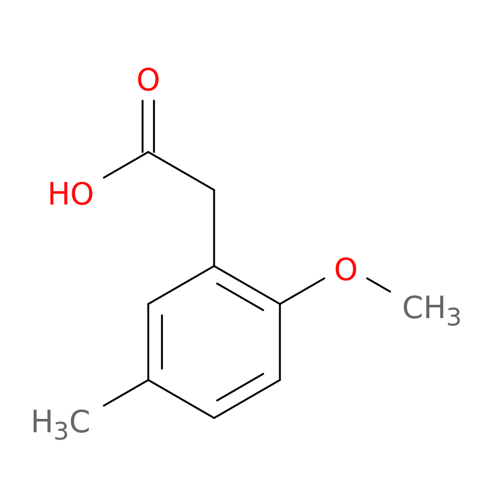 2-Methoxy-5-methylphenylacetic Acid