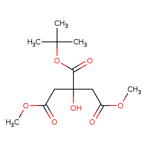 2-tert-butyl 1,3-dimethyl 2-hydroxypropane-1,2,3-tricarboxylate
