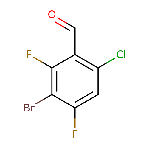 3-Bromo-2,4-difluoro-6-chlorobenzaldehyde