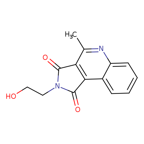 2-(2-Hydroxyethyl)-4-methyl-1h-pyrrolo[3,4-c]quinoline-1,3(2h)-dione