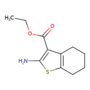 Ethyl 2-amino-4,5,6,7-tetrahydrobenzo[b]thiophene-3-carboxylate