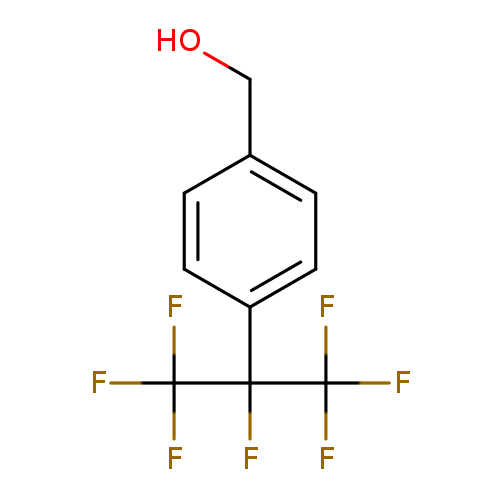 [4-(heptafluoropropan-2-yl)phenyl]methanol