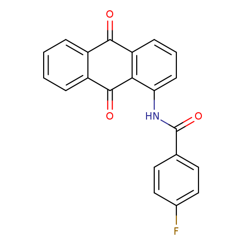 N-(9,10-dioxo-9,10-dihydroanthracen-1-yl)-4-fluorobenzamide